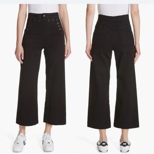 A.L.C. Pierce High Waist Wide Leg Crop Sailor Pant